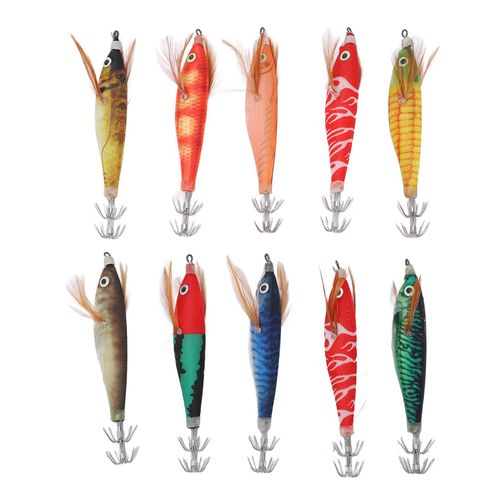 Leurres De Peche Simulation Crevettes Appats Ensemble Appats Artificiels Hamecon Avec Sac De Rangement Pour Eau Douce Eau Salee