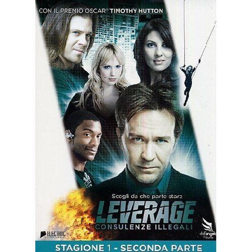 Leverage Stagione 01 #02 (2 Dvd) de Jonathan Frakes, Rod Hardy Dean Devlin