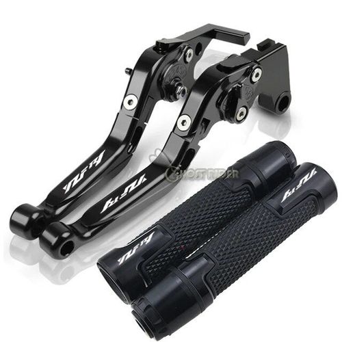Leviers D'embrayage De Frein Pliants Rglables Pour Moto,Poignes De Guidon,Yamaha Yzf R1 2004 2005 2006 2007 2008 (Yzf R1) #B