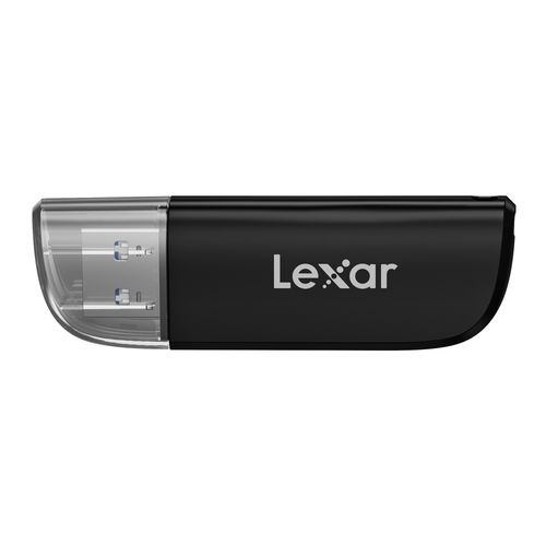 Lexar Lecteur de carte SD MicroSD USB3.2 Gen1 Multifonction 2-en-1 Carte Touriste USB-A Transfert Rapide Mini 300U Carte Mmoire Lire Flash - Type Black