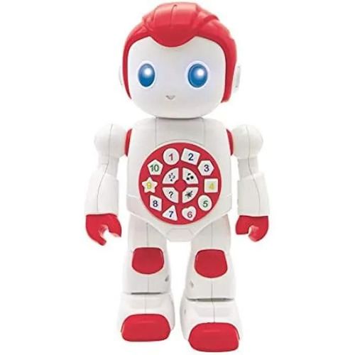 Lexibook- Powerman First Interactif Pour Apprendre  Jouer Jouet Filles Baila Jeux De Musique Chiffres Formes Couleurs Enfant Robot