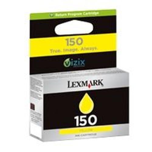 Lexmark Cartridge No. 150 - Jaune - Originale - Cartouche D'encre Lccp, Lrp - Pour Lexmark Pro715, Pro915, S315, S415, S515