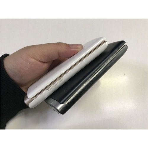 LG Smart folder X100 2gb + 16gb rom wifi Bluetooth cran tactile Android 7.1 Flip smartphone Noir