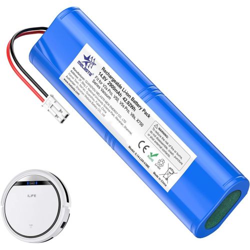Li-Ion Batterie Pour Ilife V3S Pro, V40, V50, V5S Pro, V5X, V80, V8S, V85, X750 Sries, 14,8V 2900Mah Pour Medion Md13202, Md18500, Md18501, Md18600, Md19510, Md19511 Robot Aspirat[SSE7115176]