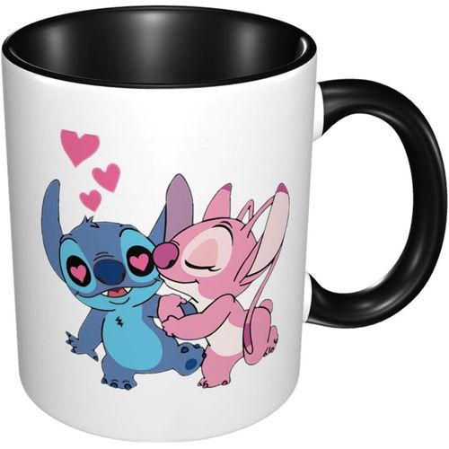 Li-Lo And S.T-It-Ch Coffee Mugs Ceramic For Cappuccino Cocoa Soup Cereal Milk Collection Restaurant