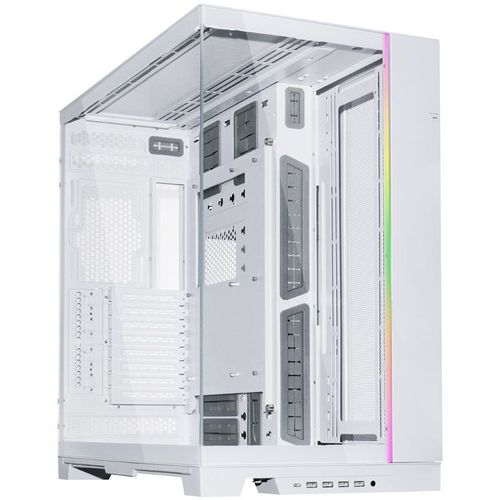 Boitier PC Grand Tour E-ATX Lian-Li O11 Dynamic Evo XL avec panneaux vitrs - Blanc