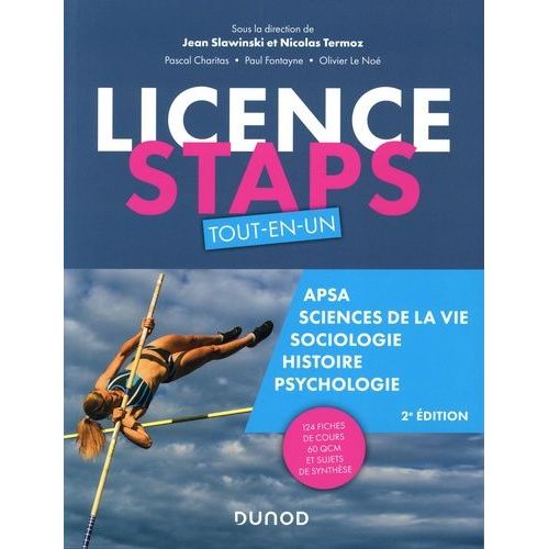 Licence Staps Tout-En-Un - Apsa, Science De La Vie, Sociologie, Histoire, Psychologie    Format Grand Format 