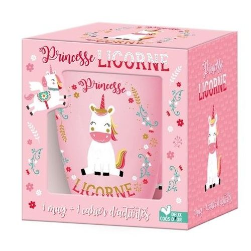 Princesse Licorne - Avec 1 Mug Et 1 Cahier D'activits   de Faivre Robin  Format Coffret 