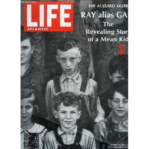 Life Atlantic, Vol. 44, N 9, May 1968, The Accused Killer, Ray Alias Galt (Contents: James Earl Gray, Alias Galt, America's Most Hunted Man, The Accused Killer Of M. Luther King. Marie ...   de COLLECTIF  Format Broch 