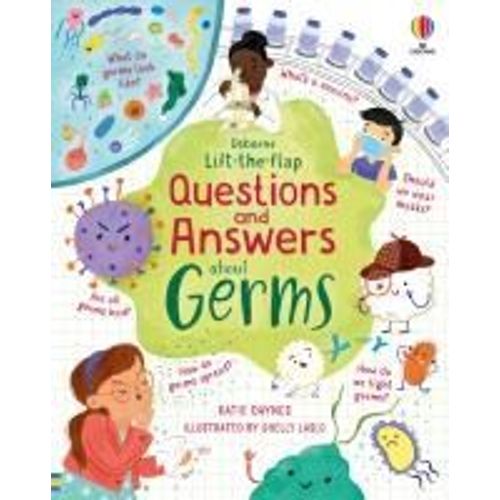 Lift-The-Flap Questions And Answers About Germs    Format Cartonn 