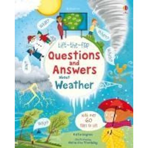 Lift-The-Flap Questions And Answers About Weather    Format Cartonn 