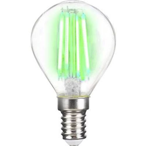 Lightme Led E14 Tropfenform 4w Verde ( X L) 45mm X 78mm Eek: A++ Filament 1st.