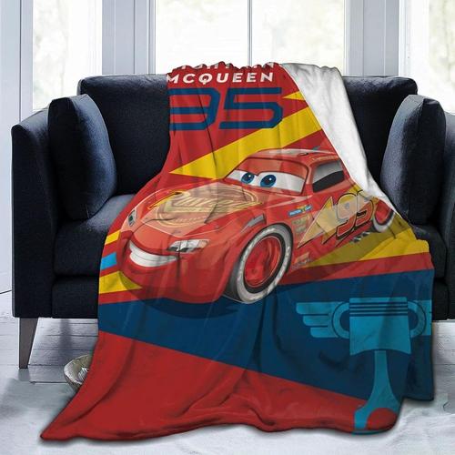 Lightning Mcqueen Cars Couverture Doux Cosy Throw Couverture Flanelle Couvertures Pour Canap Lit Salon