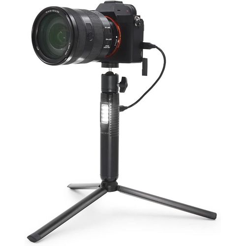 Lightweight Battery Power Trpied Kit D'Accessoires Pour Appareils Photo , Le Pack Comprend Une Pr De Courant De Batterie + Lampe De Complment Led + Trpied En Alliage D'Al[Camera2322]