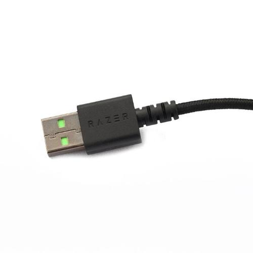 Ligne de cble de souris USB tresse en Nylon Durable, pour razer Mamba HyperFlux sans fil C7AB