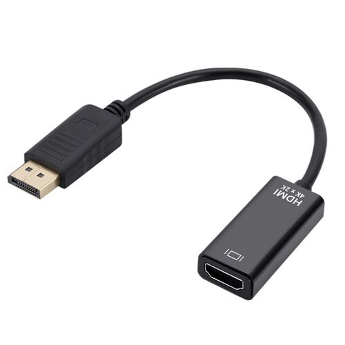Ligne de Conversion 4K DP vers HDMI pour cran Haute Dfinition Interface DisplayPort Projecteur  Couleur Shell Small (4K) DP vers HDMI