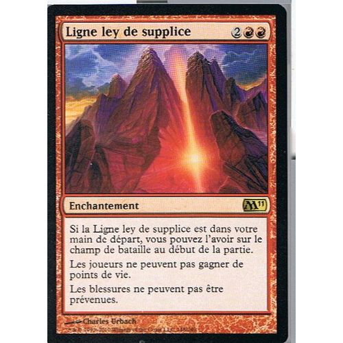 Ligne Ley De Supplice ( Leyline Of Punishment ) - Magic Mtg