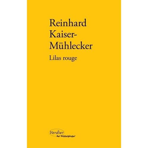 Lilas Rouge   de Kaiser-Mhlecker Reinhard  Format Beau livre 