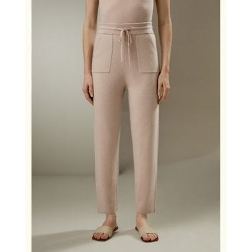 Lilysilk Pantalon Crpe De Cachemire Coupe Fusele Les Essentiels De La Garde-Robe Offrant Chaleur Tout En Restant Dlicieusement Lger Ros L