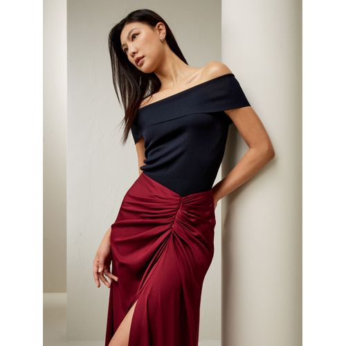 Lilysilk Top Soie Femme Bleu Marine Longueur Aux Hanches, Forme Ajuste 100% Soie Naturelle Une Touche D'lgance Dans Votre Vie S