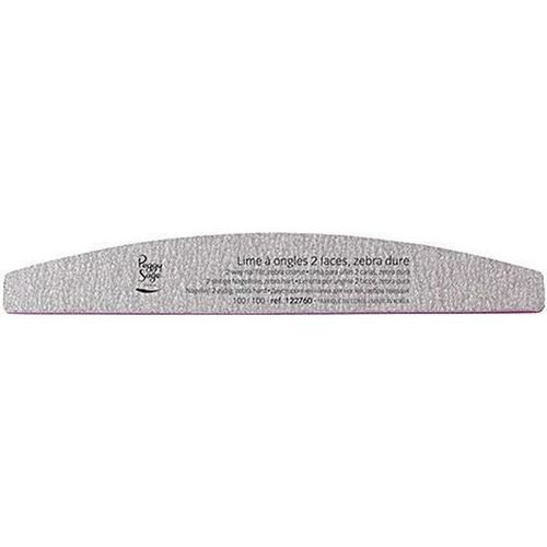 Lime  Ongles - Peggy Sage - 2 Faces Zbra Dure 100/ - Grande Surface Abrasive - Meilleure Prise En Main