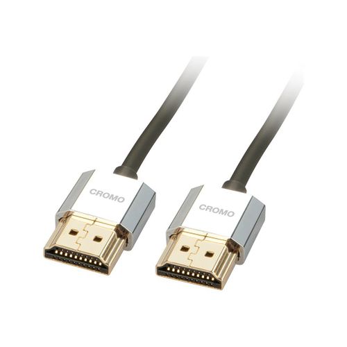 Lindy CROMO Slim High Speed HDMI Cable with Ethernet - Cble HDMI avec Ethernet