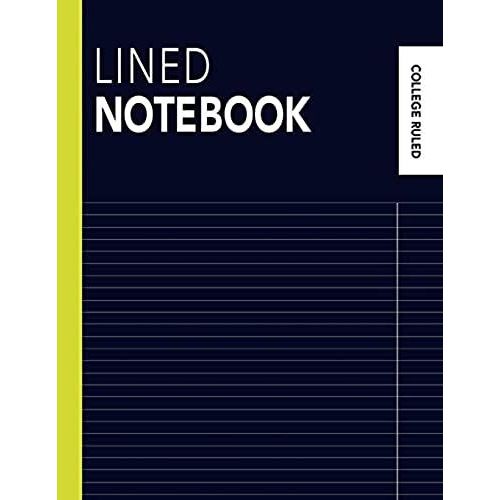 Lined Notebook: College Ruled Composition Notebook (Large) - 160 Pages Blank Lined Paper For Writing And Journaling - Beautiful Minima   de Styles Composition Notebooks  Format Poche 