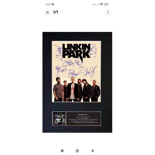 Linkin Park Photo Ddicace