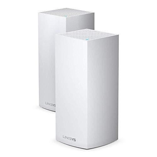Linksys Routeur filaire MX8400 Velop TriBand WiFi 6 mesh (AX4200 Routeur/Extendeur WiFi sans fil jusqu  525 m et vitesse 3,5 fois plus leve pour