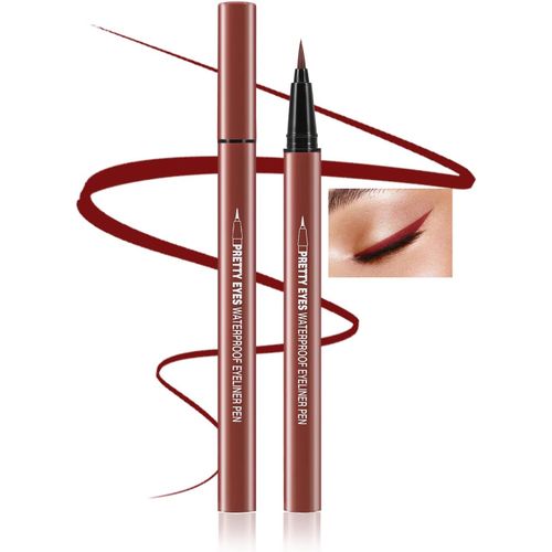 Liquid Eyeliner Pen,Matte Eyeliner With Precise Tip,Long Lasting Eyeliner Pencil For Bold Eye Makeup,Smooth Gliding.[A24]