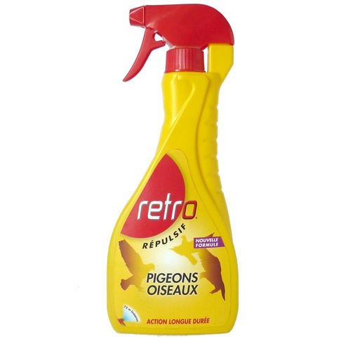 Liquide Rpulsif Pigeons & Oiseaux Retro