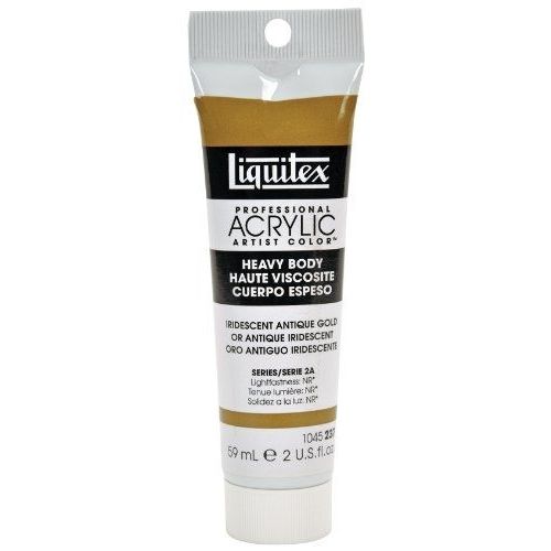 Liquitex Professional Heavy Body Tube De Peinture Acrylique 59 Ml Or Antique Iridescent