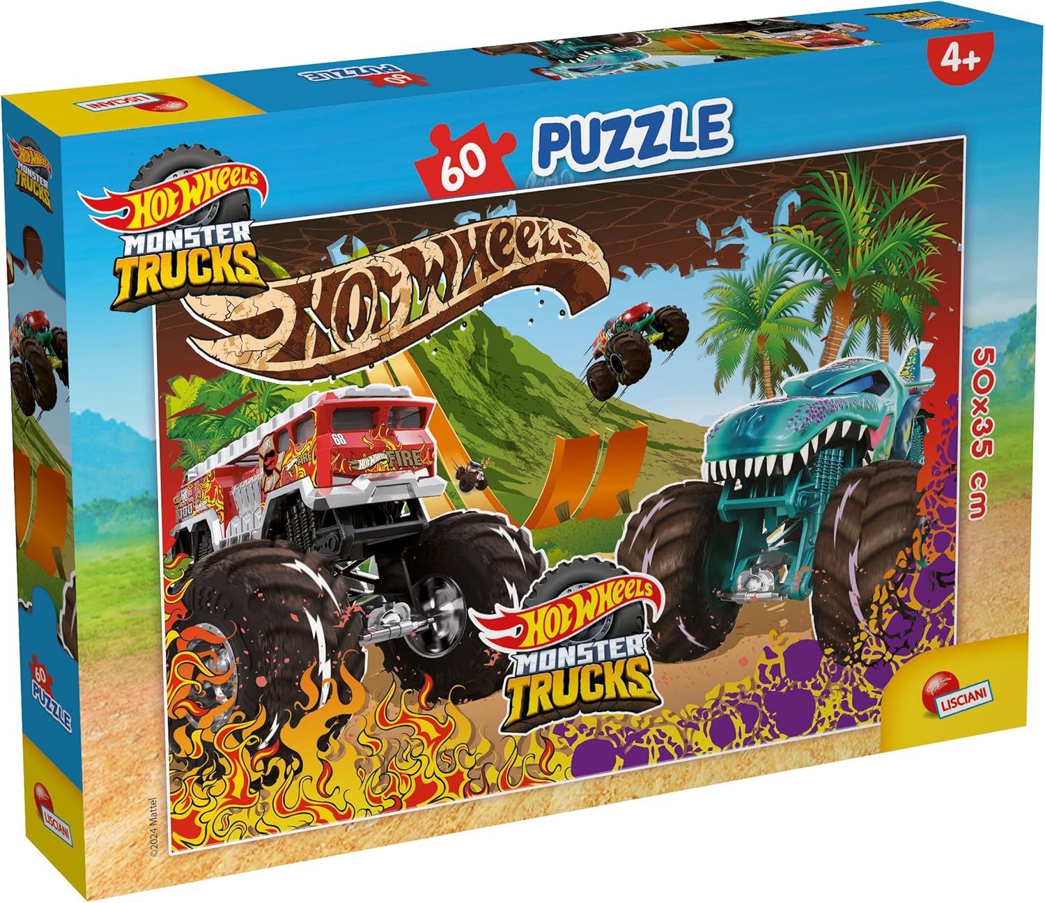 Lisciani - Hot Wheels Puzzle