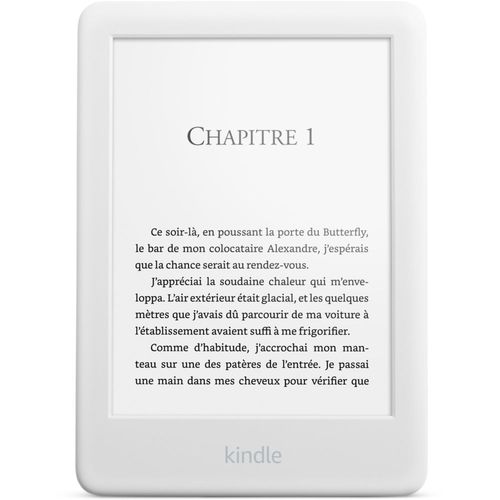 Liseuse eBook Amazon Kindle (2019) 8 Go 6 pouces Blanc