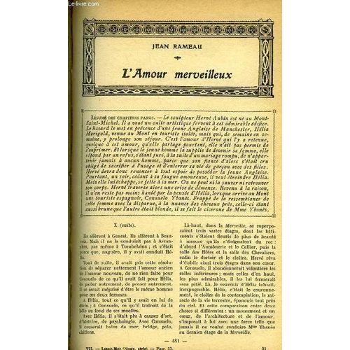 Lisez Moi - Nouvelle Srie - N 55 - L Amour Merveilleux (X) Par Jean Rameau, Variations Sur Une Infortune Par Michel Provins, Jos Par Auguste Dupouy, La Passion D Amanda Mangin Par Pierre Mille(...)   de Collectif 