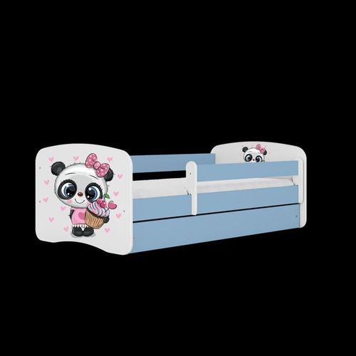 Lit Babydreams Panda Bleu Sans Matelas Tiroir 180/80