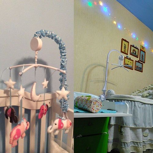 Lit Bb Mobile Lit Cloche Jouet Blanc Hochets Support Ensemble Support Bras Support Liquidation Bote  Musique Bb Jouets
