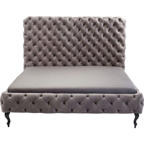Lit Desire Haut Gris Argent Kare Design Taille - 180x200cm