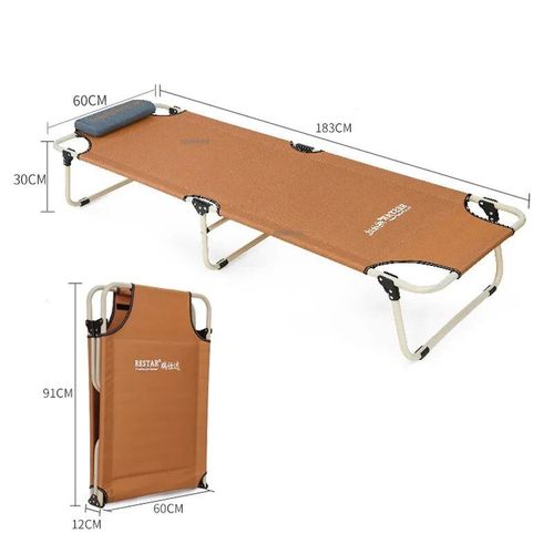 Lit Pliant Simple Pour Randonne Dans La Nature, Lit Confortable Pour Chambre  Coucher, Pause Djeuner, Portable Et Cratif, Gadgets De Camping
