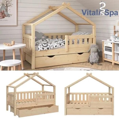 Lit Pour Enfant Vitalispa Design, Lit Pour Bb, Lit Pour Adolescent, Tiroirs, Sommier  Lattes