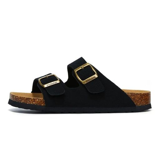 Litfun-Pied De Lit En Lige Pour Hommes Et Femmes,Sandales Arizona,Pantoufles Birken  Plateforme Classique Avec Support D'arc,Toboggans En Daim  Enfiler Pour La Maison - 38