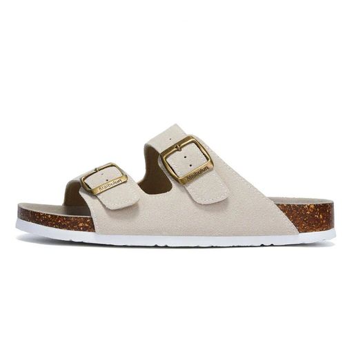 Litfun-Pied De Lit En Lige Pour Hommes Et Femmes,Sandales Arizona,Pantoufles Birken  Plateforme Classique Avec Support D'arc,Toboggans En Daim  Enfiler Pour La Maison - 44