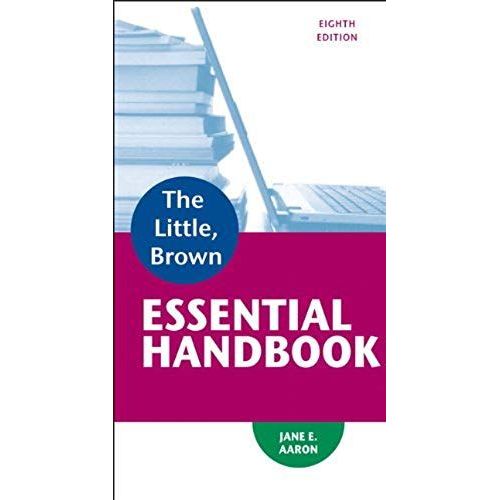 Little, Brown Essential Handbook   de Jane E. Aaron  Format Poche 