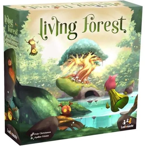 Living Forest - Jeu De Socit - De 2  4 Joueurs - 10 Ans Et Plus - Version Franaise - Asmodee