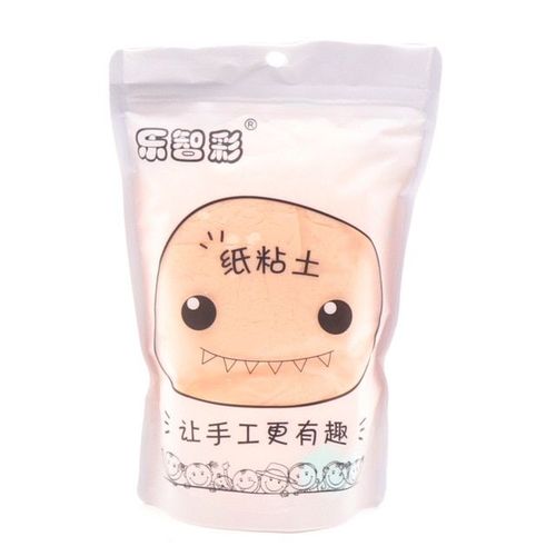 Livraison Directe 100g Bricolage Monstre Papier Argile Assez Grand Volume Doux Papier Argile Pte  Modeler Dessin Boue Polymre Enfants Jouet - Orange