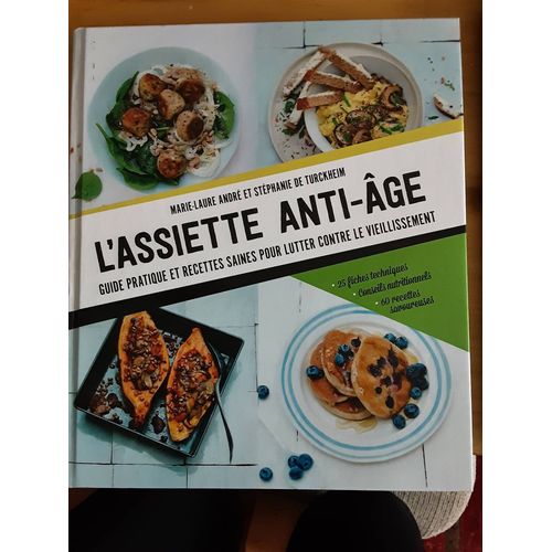 Livre Cuisine L'assiette Anti-ge   de Marie laure andre 