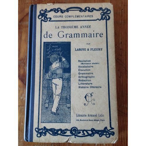 Livre D cole Ancien ( 1960 ) La Grammaire Et L Orthographe. Cours Moyen 2e Annee Et Cours Superieur -  Avec Dictes Exercices ..Deneve Pierre. Renaud L.-P.   
