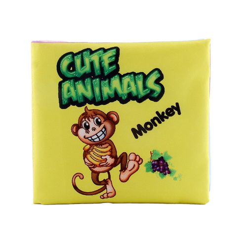 Livre De Nombres D'Animaux En Tissu Doux Pour Bb, Livre ducatif De Cognition Prcoce, Jouet D'Apprentissage Interactif