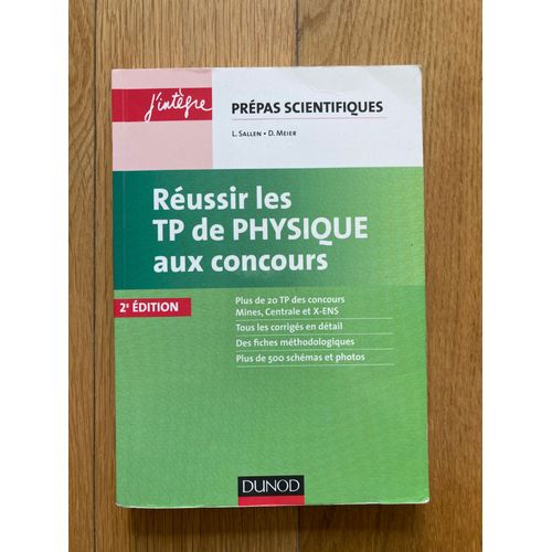 Livre De Tp De Physique Prpa Pc   
