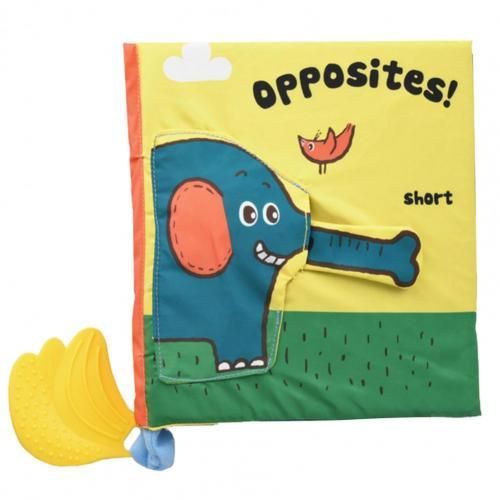 Livre En Tissu Interactif Pour Bb, Jouet D'Apprentissage Prcoce, Pour Parent-Enfant, Puzzle En Papier, Hochet, De 0  36 Mois